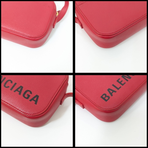✨️💎Authentic Balenciaga Red Crossbody Camera Bag - Picture 8 of 15